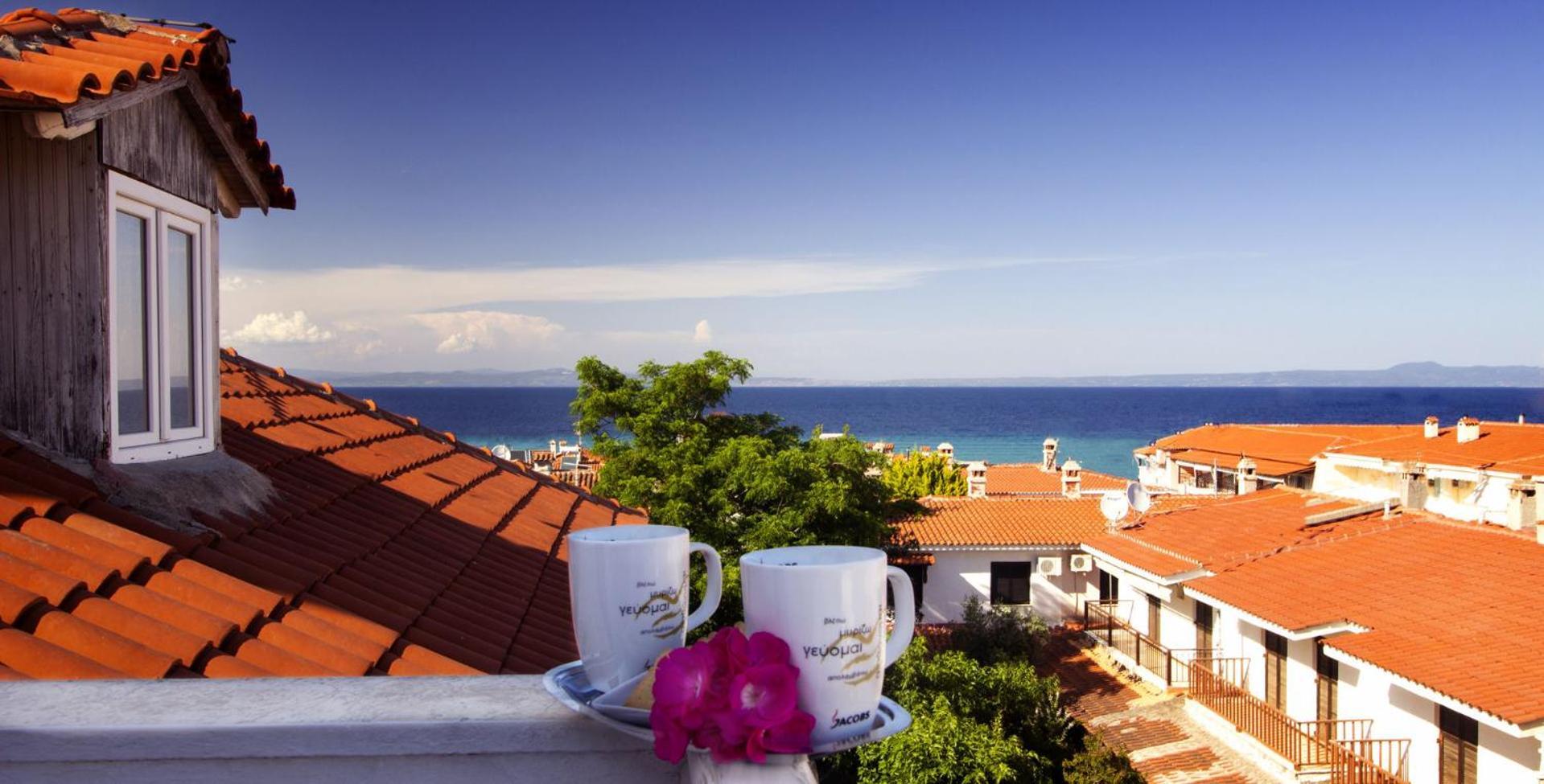 Hotel Odysseas Polychrono Exterior foto